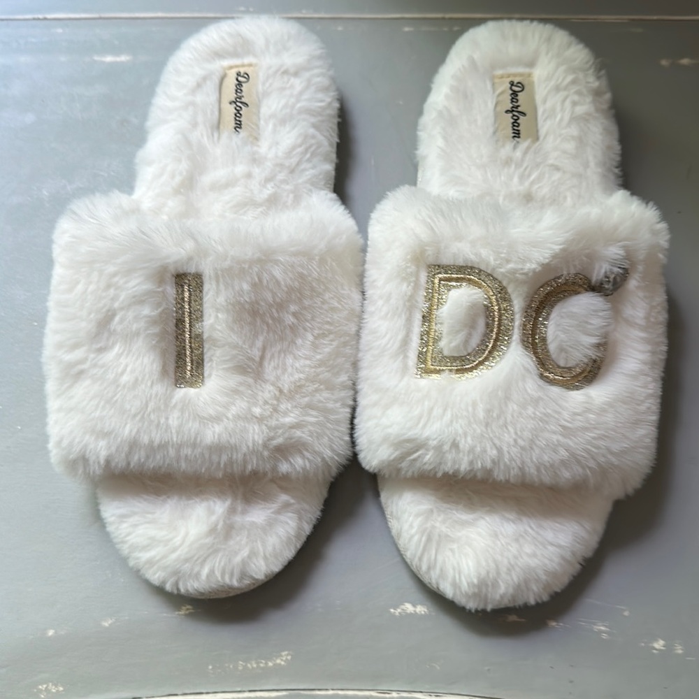 I DO Bridal Slippers